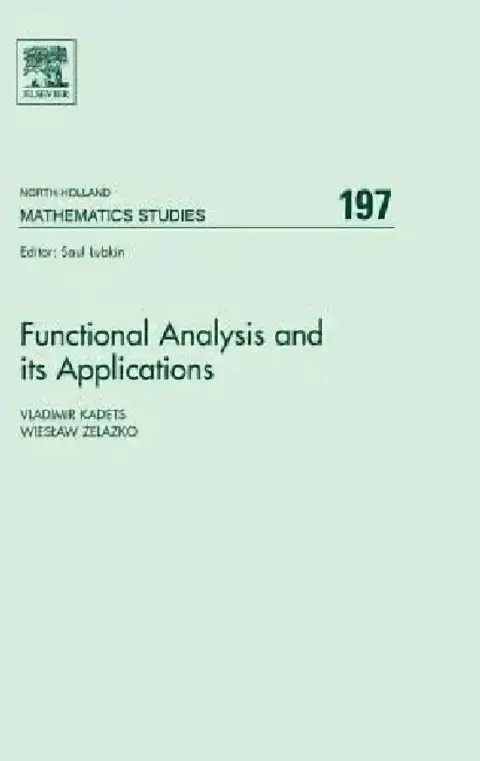 Cover of Functional Analysis and Its Applications