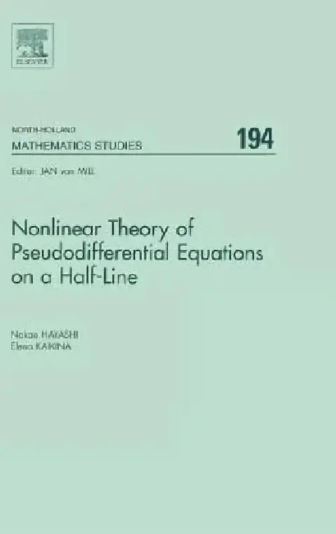 Cover of Nonlinear Theory of Pseudodifferential Equations on a Half-Line