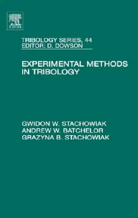 Cover of Experimental Methods in Tribology