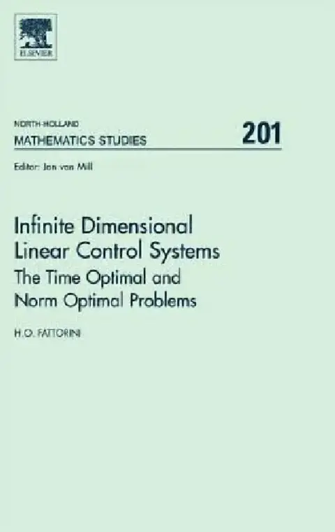 Cover of Infinite Dimensional Linear Control Systems