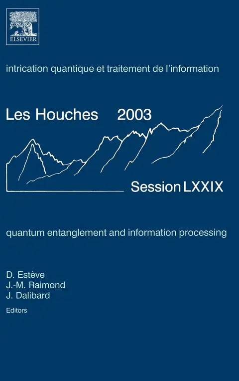 Cover of Quantum Entanglement and Information Processing Vol 79 (Hb 2004)