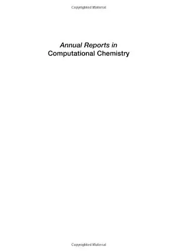 Cover of Annual Reports in Computational Chemistry