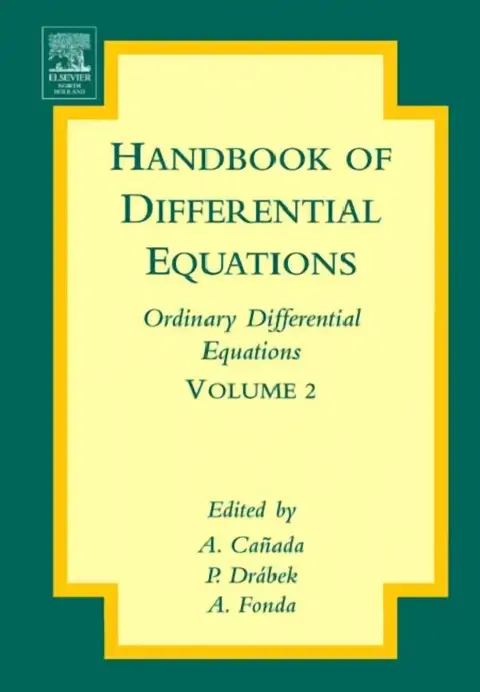 Cover of Handbook of Differential Equations