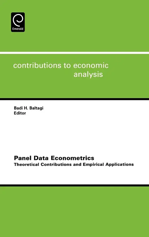 Cover of Panel Data Econometrics