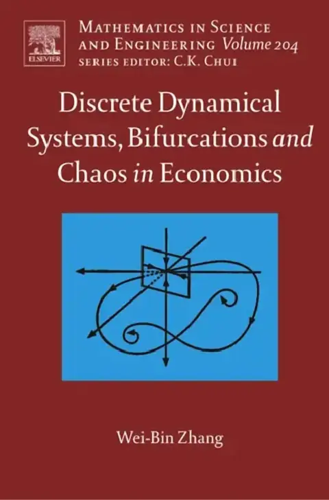 Cover of Discrete Dynamical Systems, Bifurcations and Chaos in Economics