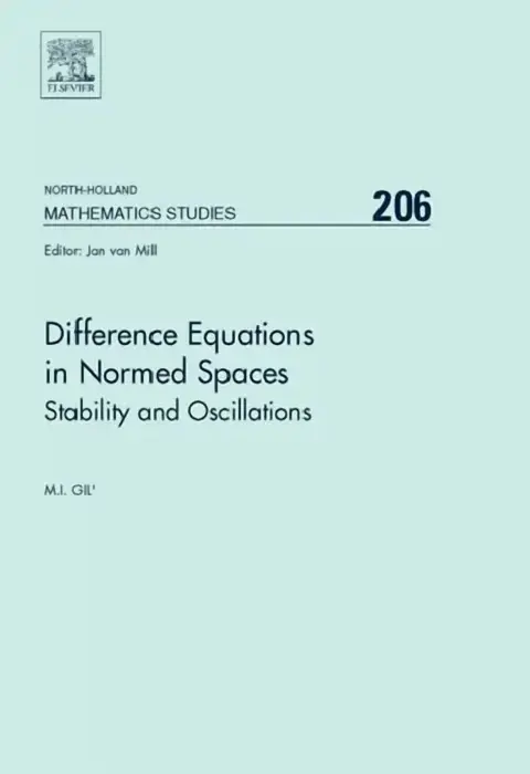 Cover of Difference Equations in Normed Spaces