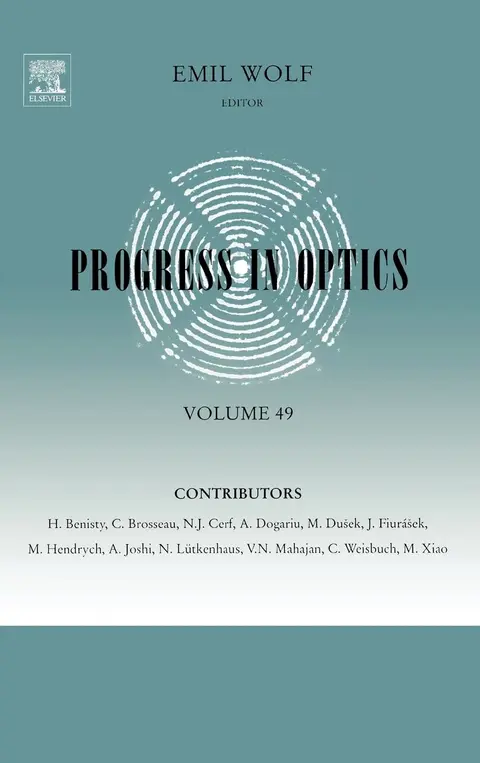 Cover of Progress in Optics