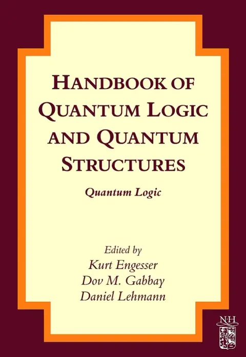 Cover of Handbook of Quantum Logic and Quantum Structures