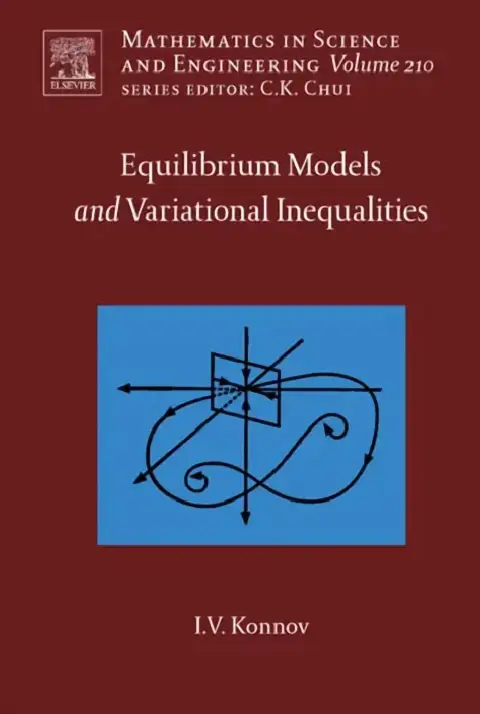 Cover of Equilibrium Models and Variational Inequalities