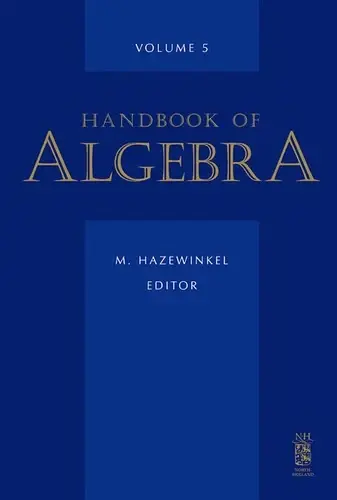 Cover of Handbook of Algebra
