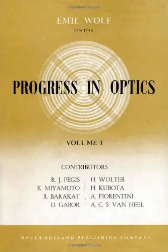 Cover of Progress in Optics Volume 1