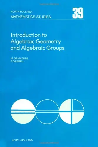 Cover of Introduction to Algebraic Geometry and Algebraic Groups