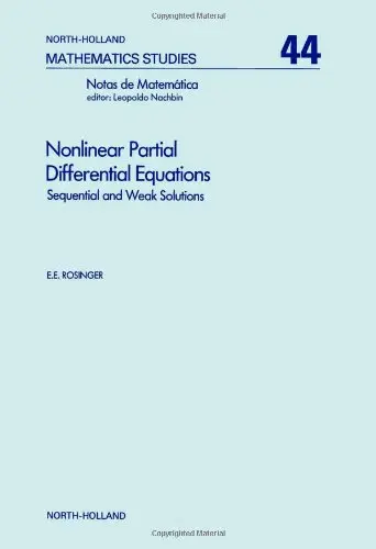 Cover of Nonlinear Partial Differential Equations