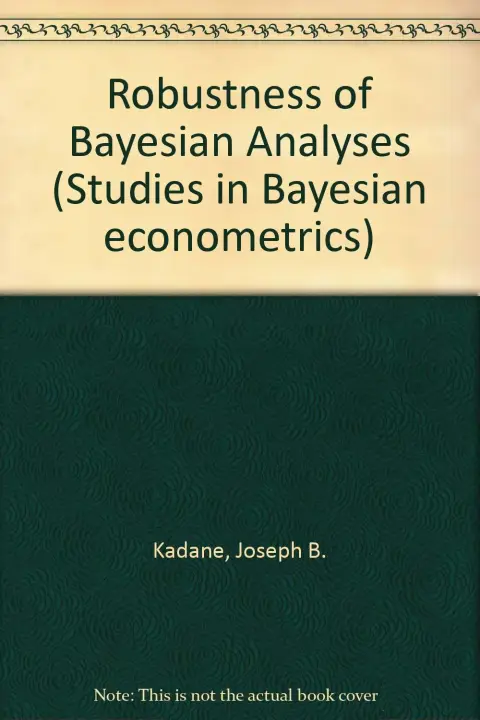 Cover of Robustness of Bayesian Analyses