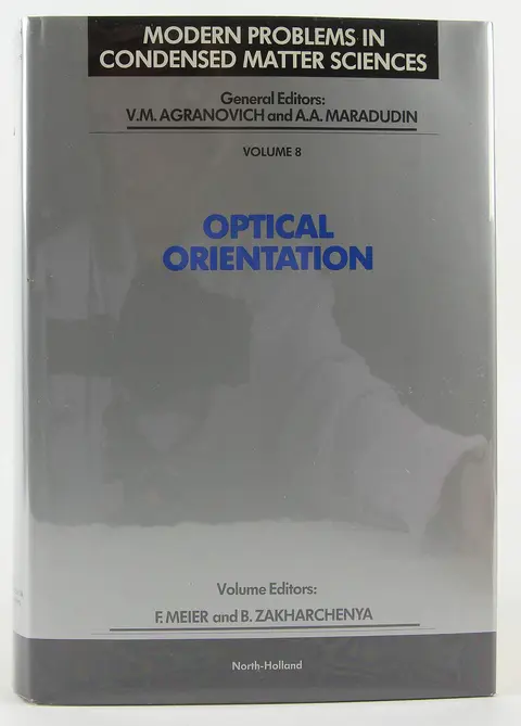 Cover of Optical Orientation
