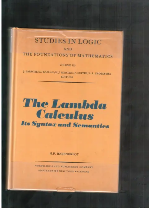 Cover of The Lambda Calculus