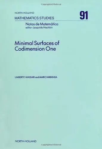 Cover of Minimal Surfaces of Codimension One