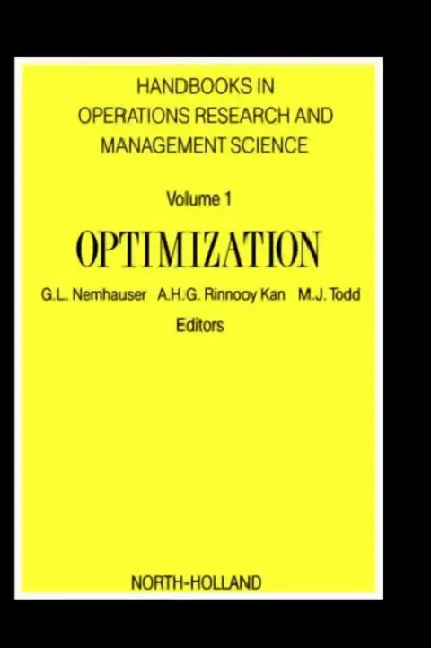 Cover of Optimization