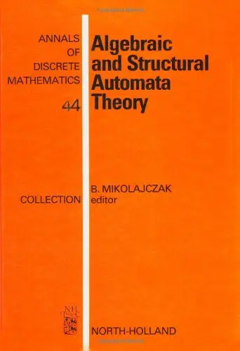 Cover of Algebraic and Structural Automata Theory