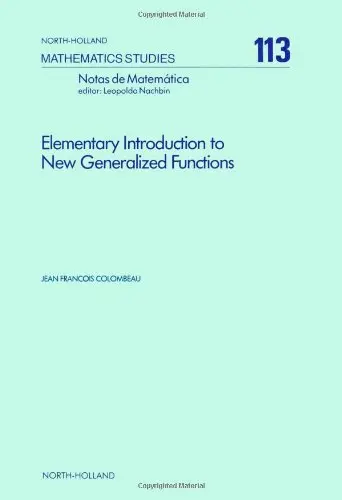 Cover of Elementary Introduction to New Generalized Functions