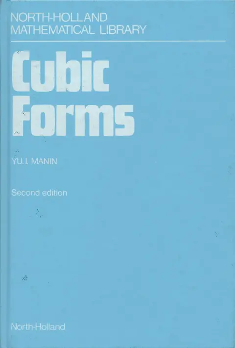 Cover of Cubic Forms
