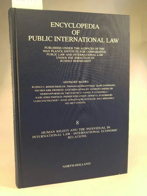 Cover of Enclyclopedia of Public International Law
