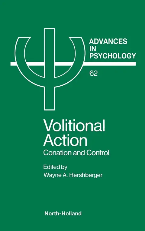 Cover of Volitional Action