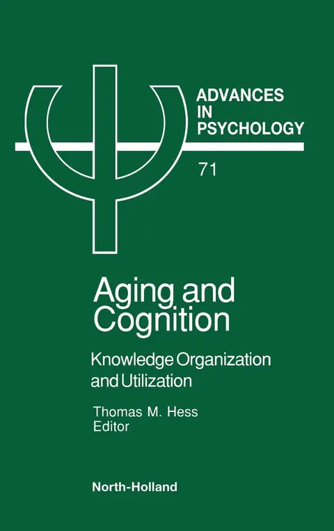 Cover of Aging and Cognition