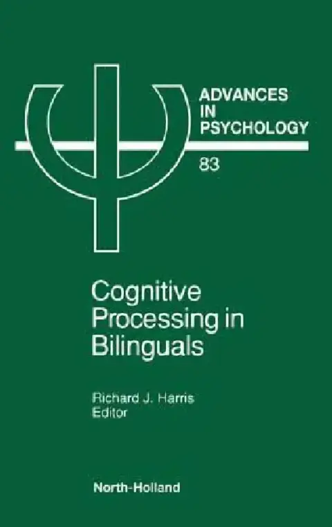 Cover of Cognitive Processing in Bilinguals