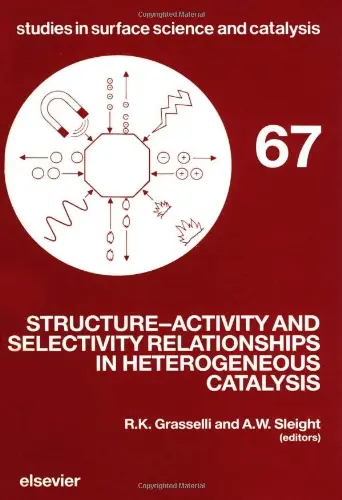 Cover of Structure-Activity and Selectivity Relationships in Heterogeneous Catalysis