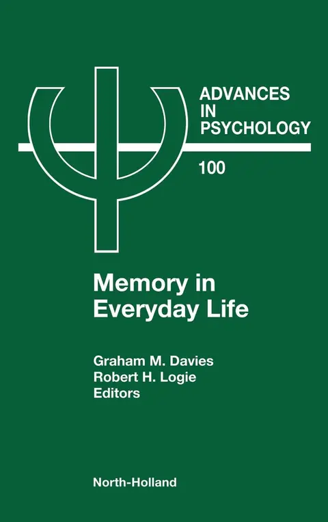 Cover of Memory in Everyday Life