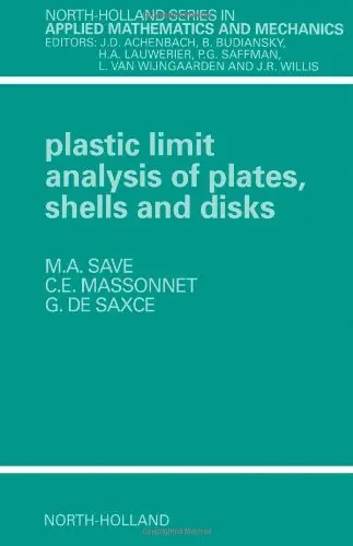 Cover of Plastic Limit Analysis of Plates, Shells and Disks