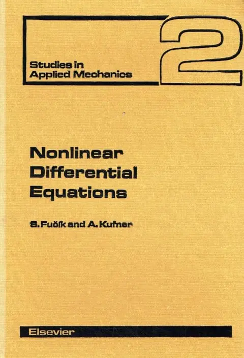 Cover of Nonlinear Differential Equations