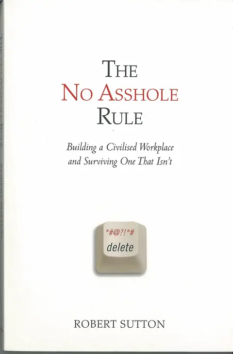 Cover of The No Asshole Rule