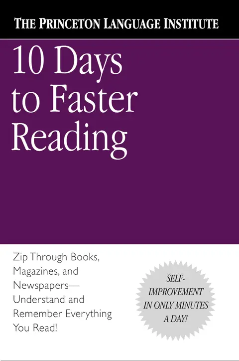 Cover of 10 Days to Faster Reading