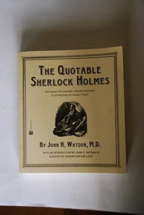 Cover of The Quotable Sherlock Holmes
