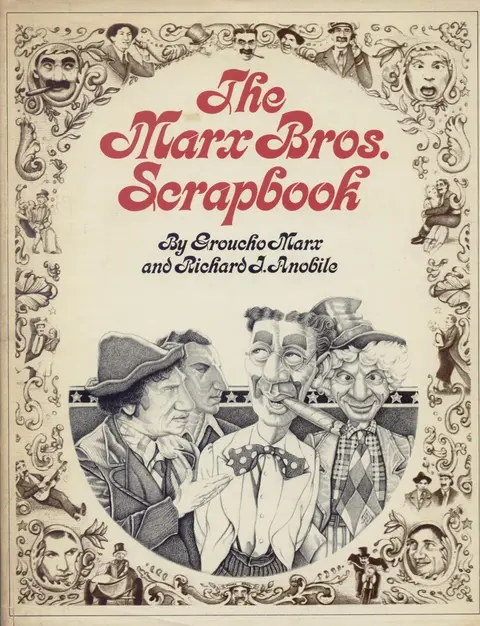 Cover of The Marx Bros. Scrapbook