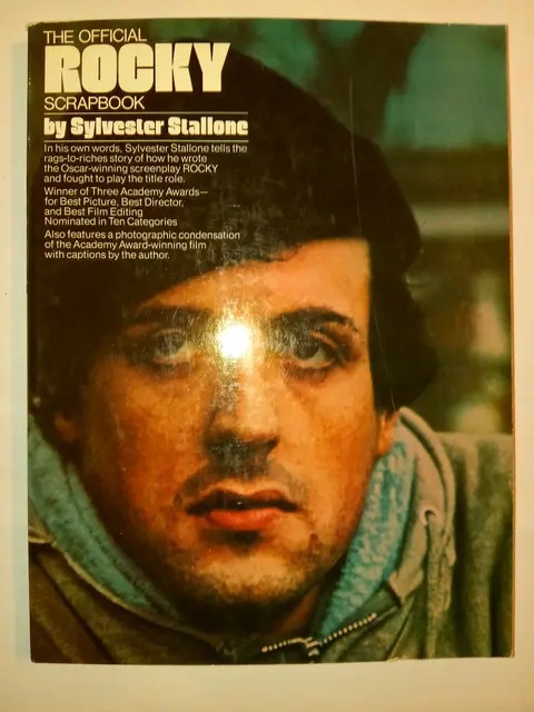 Cover of Official "Rocky" Scrapbook