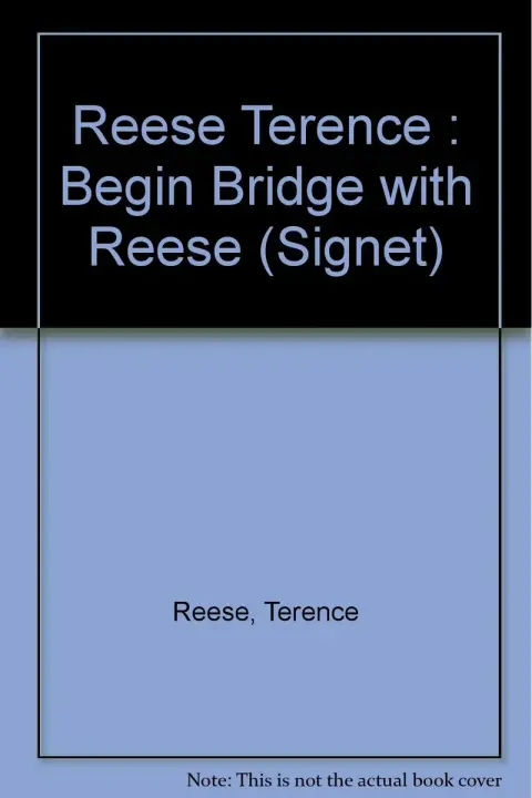 Cover of Begin Bridge with Reese