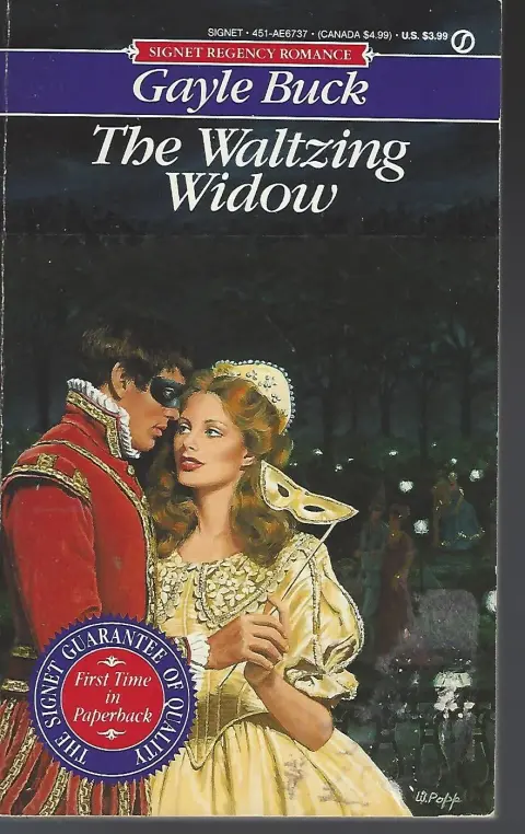 Cover of The Waltzing Widow