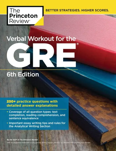 Cover of Verbal Workout for the GRE