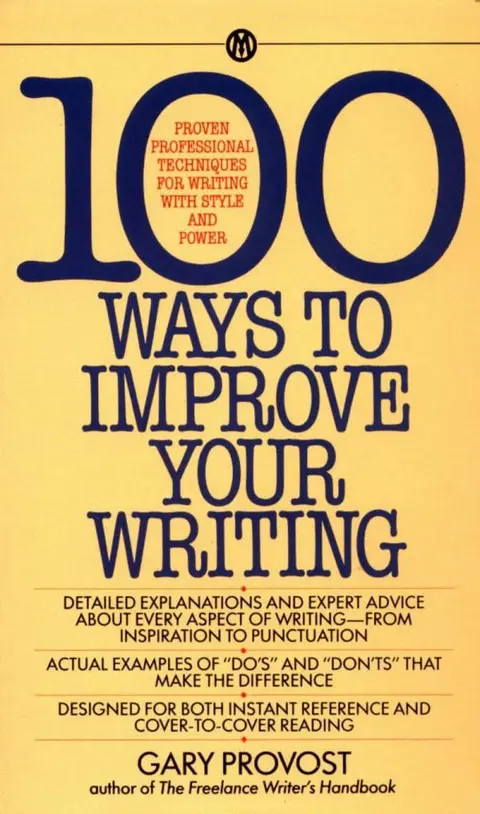 Cover of 100 Ways to Improve Your Writing