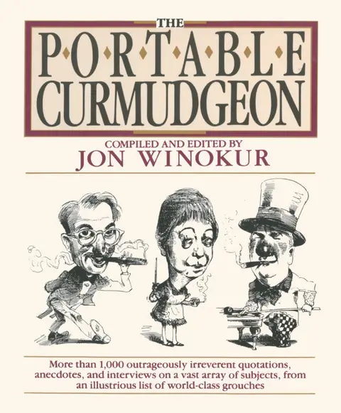 Cover of The Portable Curmudgeon