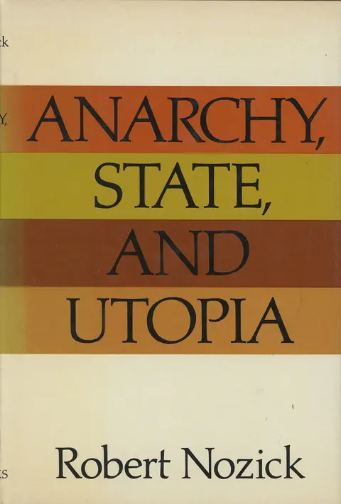 Cover of Anarchy State and Utopia