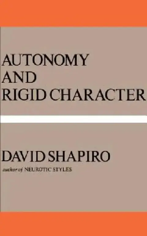 Cover of Autonomy and Rigid Character