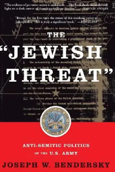 Cover of The Jewish Threat