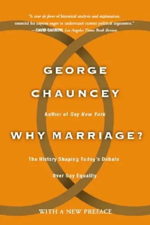 Cover of Why Marriage