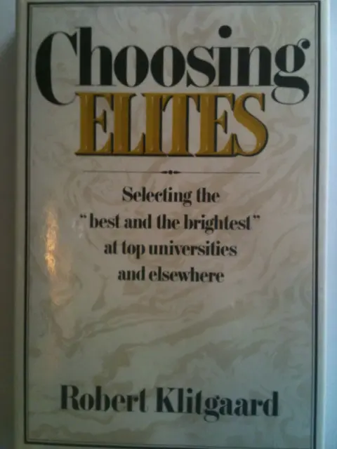 Cover of Choosing Elites