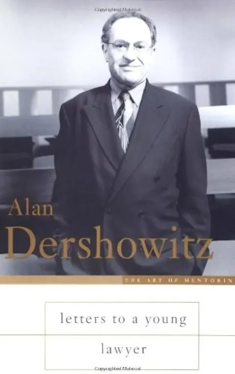 Cover of Letters to a Young Lawyer