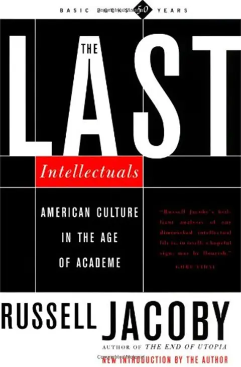 Cover of The Last Intellectuals